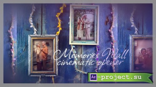 Videohive - Memories Wall Cinematic Opener - 33753065 - Project for DaVinci Resolve