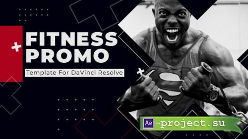Videohive - Fitness Promo - 32536664 - Project for DaVinci Resolve