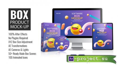 Videohive - Box Product Mock-up - 33176397 - Project for After Effects