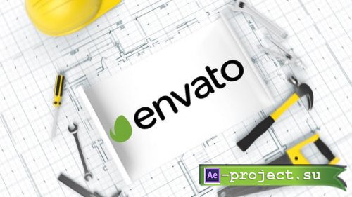 Videohive - Construction Blueprint Logo - 33872725 - Project for After Effects