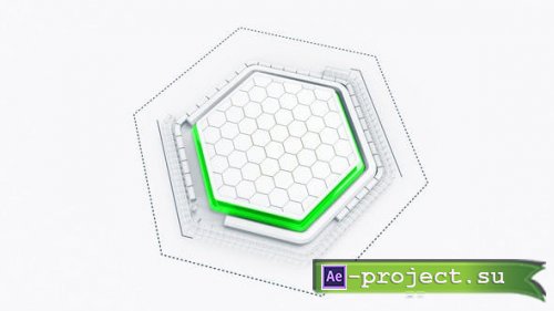 Videohive - Tech Hexagon Logo - 33873142 - Project for After Effects