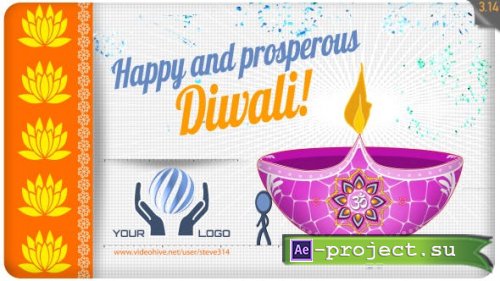 Videohive - Happy Diwali Greeting - 17790620 - Project for After Effects