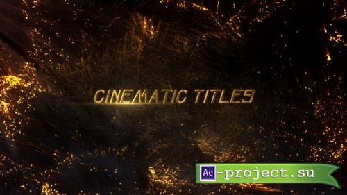 Videohive - Cinematic Titles - 33870190 - Project for After Effects