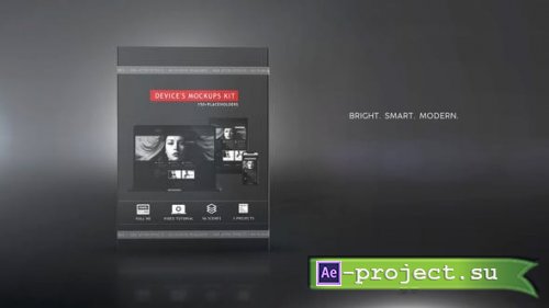 Videohive - Device's Mockups Kit - 33871932 - Project for After Effects