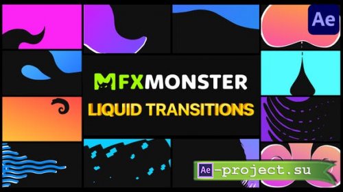Videohive - Liquid Transitions | After Effects - 33911789 - Project for After Effects
