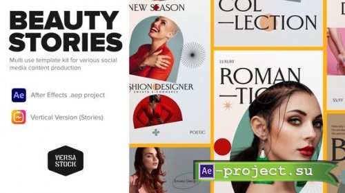 Videohive - Vertical Fashion Apparel Beauty Stories - 33920196 - Project for After Effects
