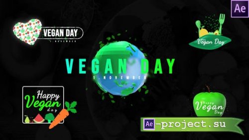 Videohive - World Vegan Day Titles - 33931394 - Project for After Effects