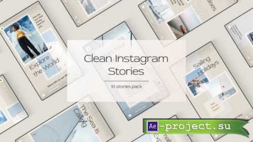 Videohive - Clean Instagram Stories - 28301087 - Project for After Effects