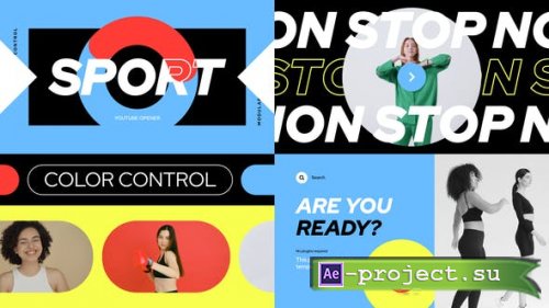 Videohive - Youtube Sport Promo Opener - 33937079 - Project for After Effects