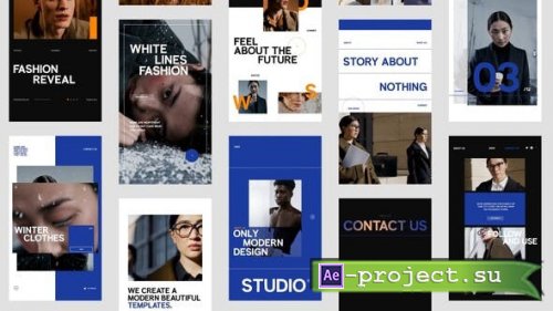 Videohive - Website Promo Stories Pack - 33930633 - Project for After Effects