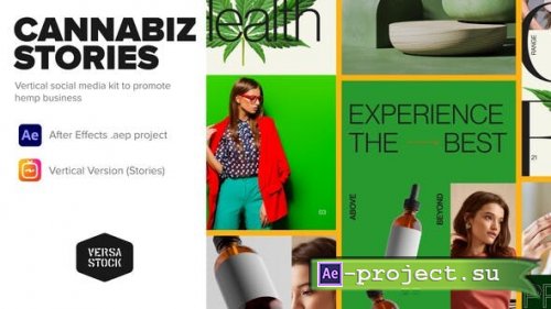 Videohive - Vertical Cannabiz Hemp Product Business Stories - 33961101 - Project for After Effects