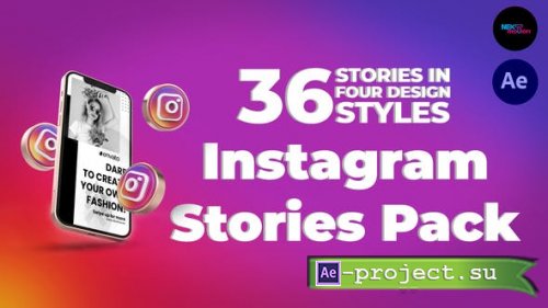 Videohive - Instagram Stories Pack | 36 Template Designs - 33849113 - Project for After Effects