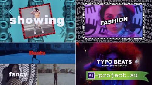 Videohive - Typo Stomp Beat - 33649303 - Project for After Effects