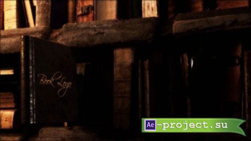  Videohive - Ancient Book Logo Reveal folder - 33968399 - Project for After Effects