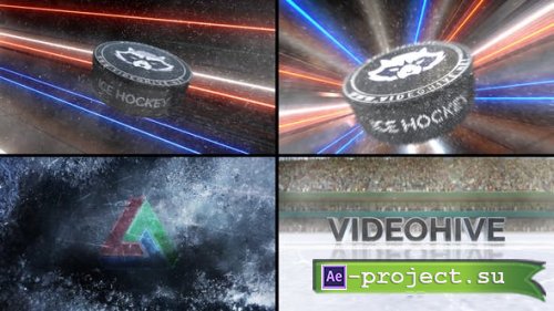 Videohive - Ice Hockey Logo Reveal - 33968592 - Project for After Effects