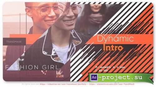 Videohive - Fashion Girl Blog Intro - 33986159 - Project for After Effects