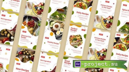 Videohive - Recipes Ad Instagram Stories - 34005342 - Project for After Effects