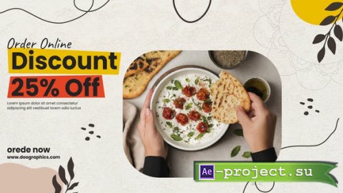 Videohive - Food & Restaurant Digital Menu - 34005508 - Project for After Effects