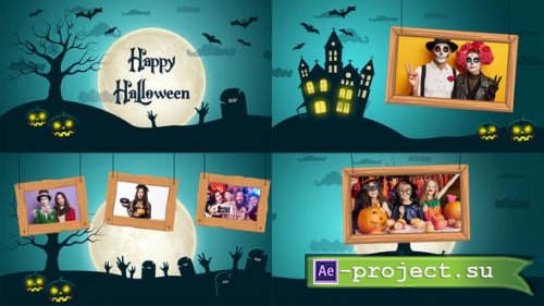 Videohive - Halloween Opener B160 - 34006679 - Project for After Effects