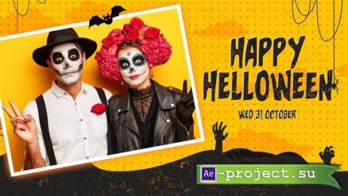 Videohive - Happy Halloween Opener - 34014048 - Project for After Effects