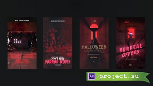 Videohive - Halloween Spooky Stories Vol.1 - 34016686 - Project for After Effects