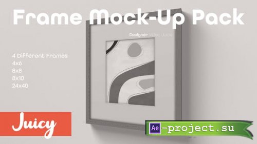 Videohive - Frame Mock-Up Pack - 33954164 - Project for After Effects