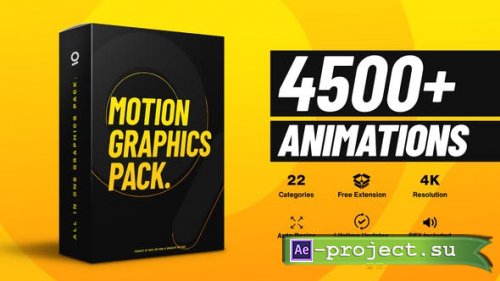 Videohive - 4500+ Graphics Pack V5 - 25010010 - Project & Script for After Effects