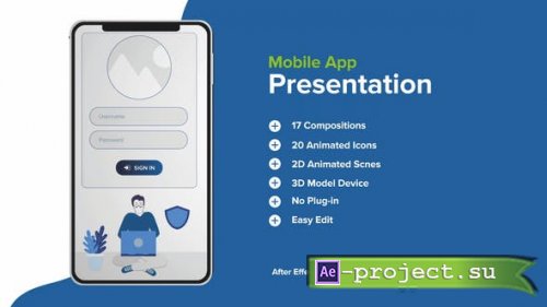 Videohive - App Presentation - 33695437 - Project for After Effects