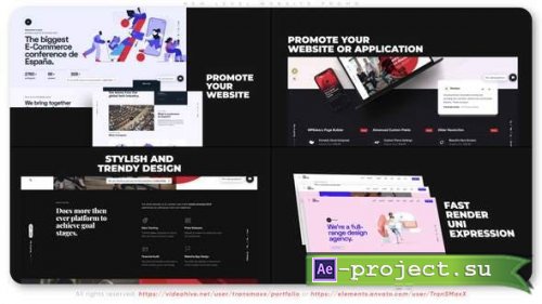 Videohive - New Level Website Promo - 33994481 - Project for After Effects