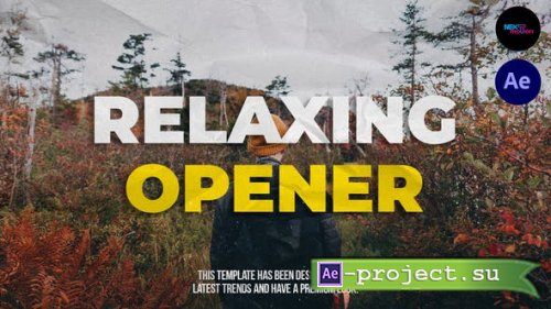 Videohive - Relaxing Opener - 34001753 - Project for After Effects