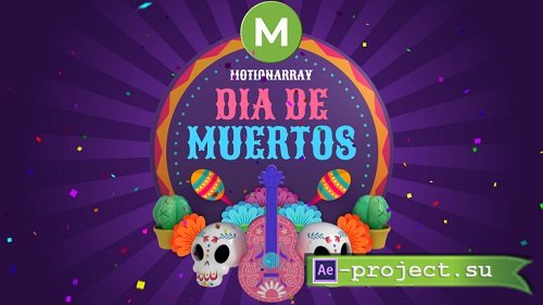 Day Of The Dead Instagram Post & Story 1047379 - Project for After Effects