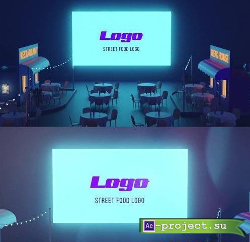 Street Food Logo 974545 - Project for After Effects
