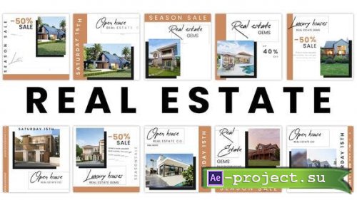 Videohive - Real Estate Insta Post - 34038201 - Project for After Effects