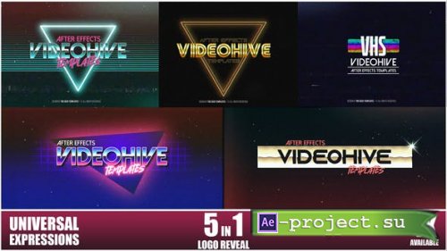 Videohive - 80's Logo Reveal v2 - 29014584 - Project for After Effects