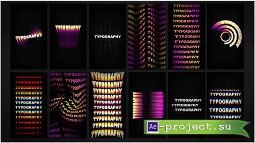 Videohive - Instagram Typography - 31328786 - Project for After Effects