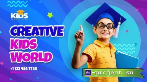 Videohive - Creative Kids School Intro - 34053110 - Project for After Effects