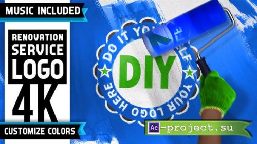 Videohive - Renovation Painting Logo - 29522004 - Project for After Effects