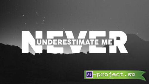 Videohive - Typography Titles - 21347336 - Project for After Effects