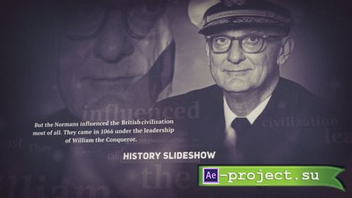 Videohive - Documentary History Slideshow - 24467233 - Project for After Effects
