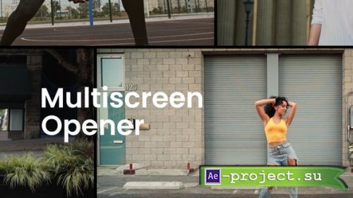 Videohive - Minimal Multiscreen Opener - 34066559 - Project for After Effects