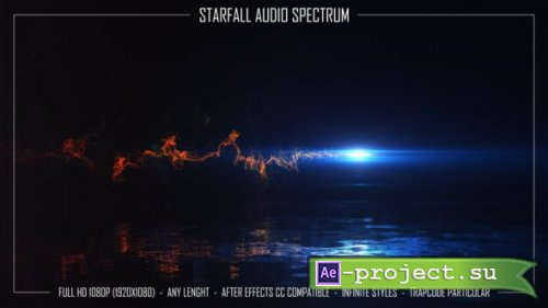 Videohive - Starfall Audio Spectrum - 34061303 - Project for After Effects