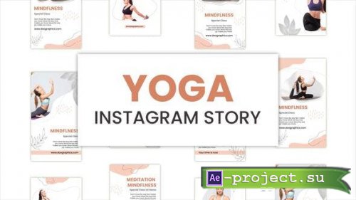 Videohive - Yoga Instagram Stories - 34080654 - Project for After Effects