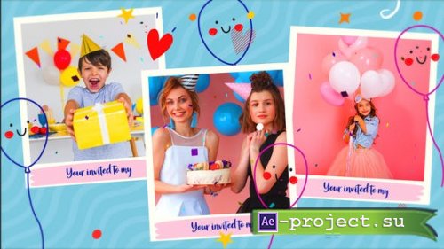Videohive - Happy Birthday Slideshow 2 | MOGRT - 34027773 - After Effects & Premiere Pro Templates