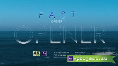 Videohive - Fast Opener - 22162260 - Project for After Effects