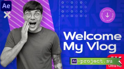 Videohive - Creative YouTube Intro - 34083941 - Project for After Effects