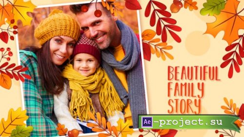 Videohive - Autumn Lovely Moments Slideshow - 34091230 - Project for After Effects
