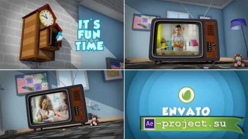 Videohive - Kids Tv Opener - 34042940 - Project for After Effects