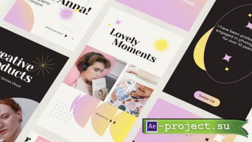 Videohive - Aesthetic Resume Stories - 34094876 - Project for After Effects