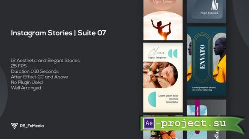 Videohive - Instagram Stories | Modern Lifestyle | Suite 07 - 34099232 - Project for After Effects