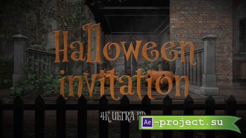 Videohive - Halloween Party Invitation - 34083331 - Project for After Effects